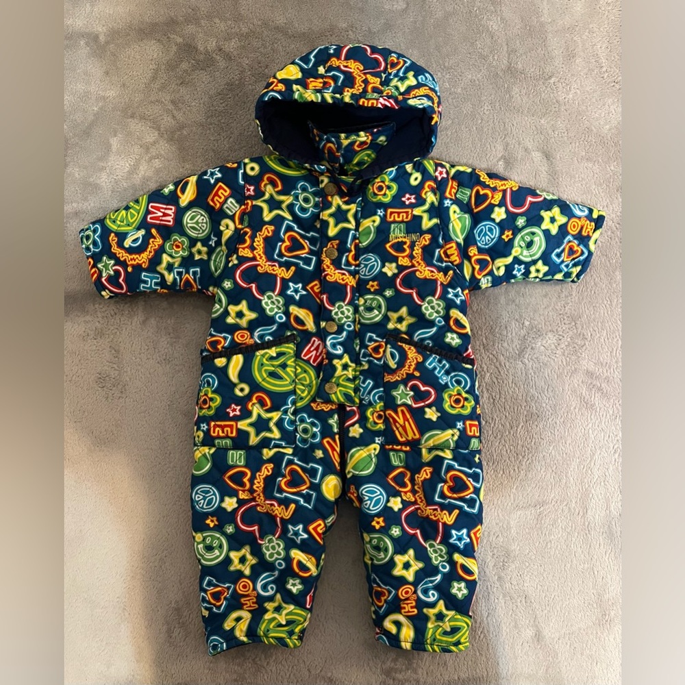 MOSCHINO BAMBINO Snowsuit, 12 Months